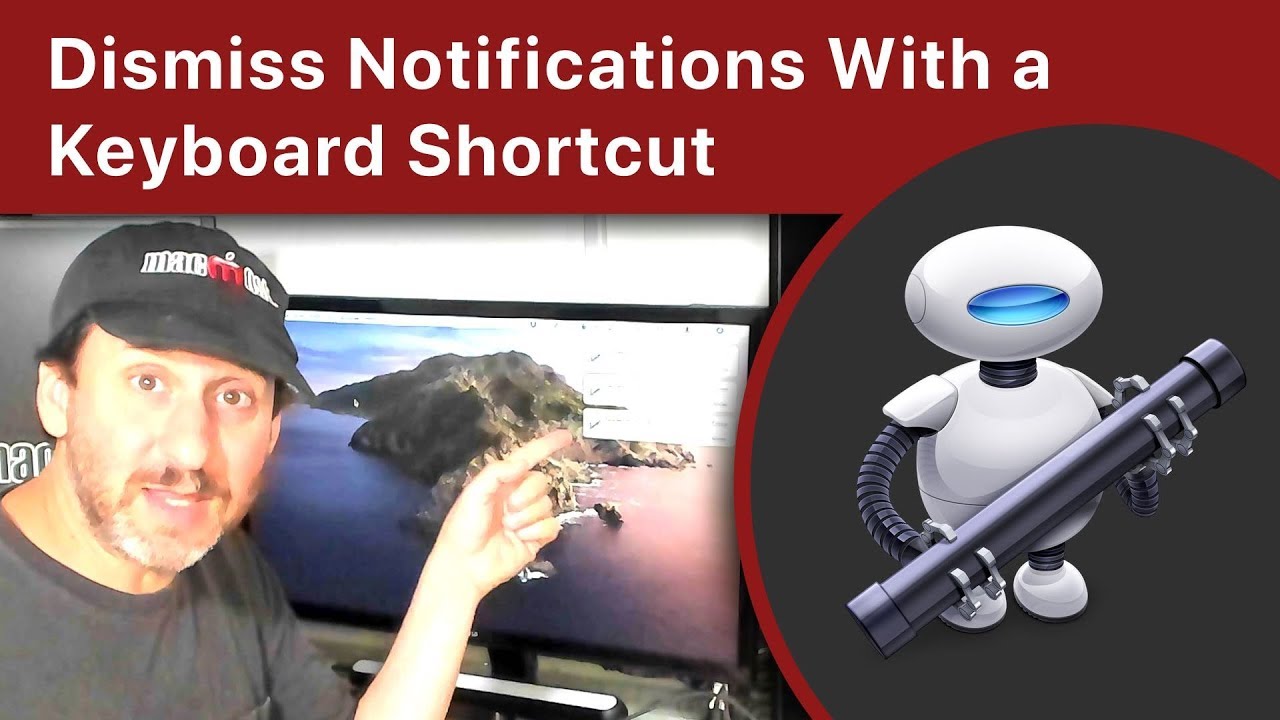 Dismiss Notifications With a Keyboard Shortcut Using Automator