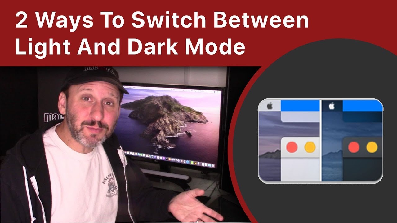 2 Ways To Quickly Switch Between Light And Dark Mode On Your Mac