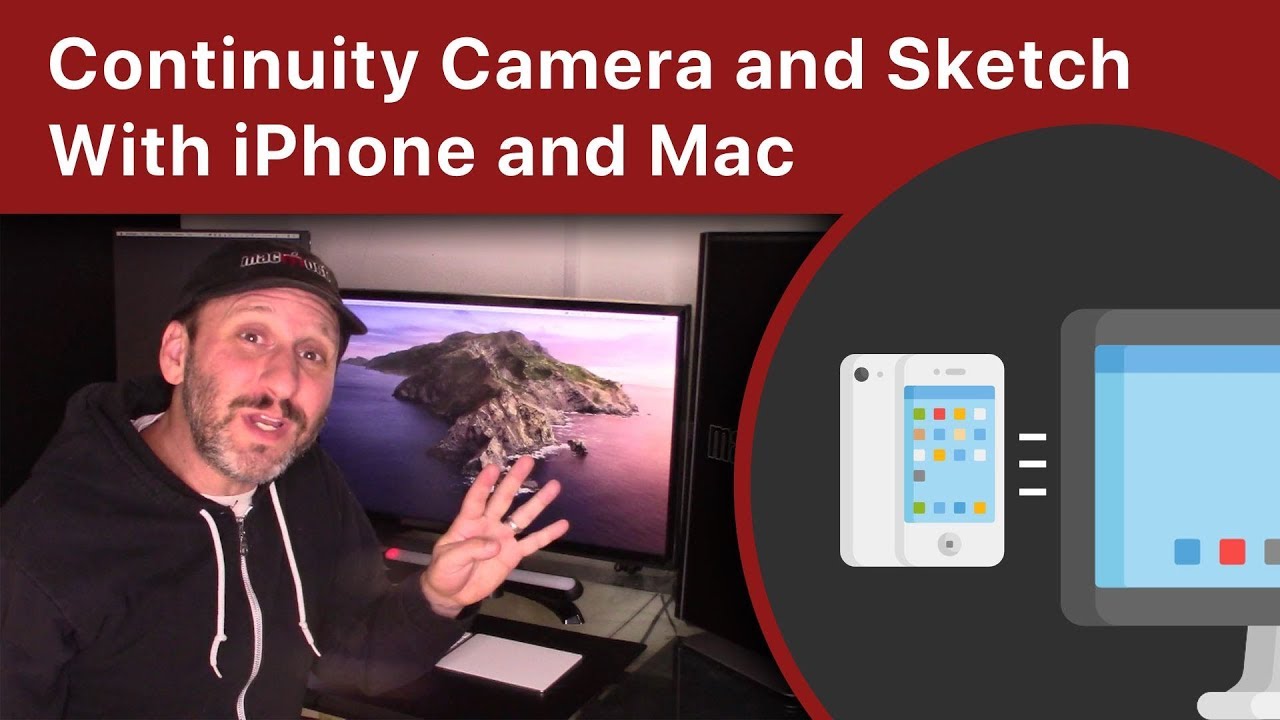 Using Continuity Camera and Continuity Sketch With Your iPhone or iPad and Your Mac