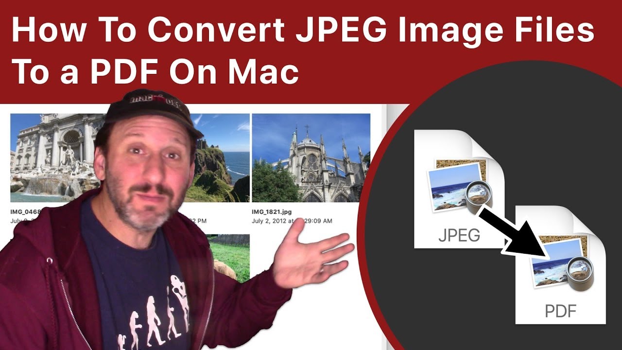 How To Convert JPEG To PDF On Mac