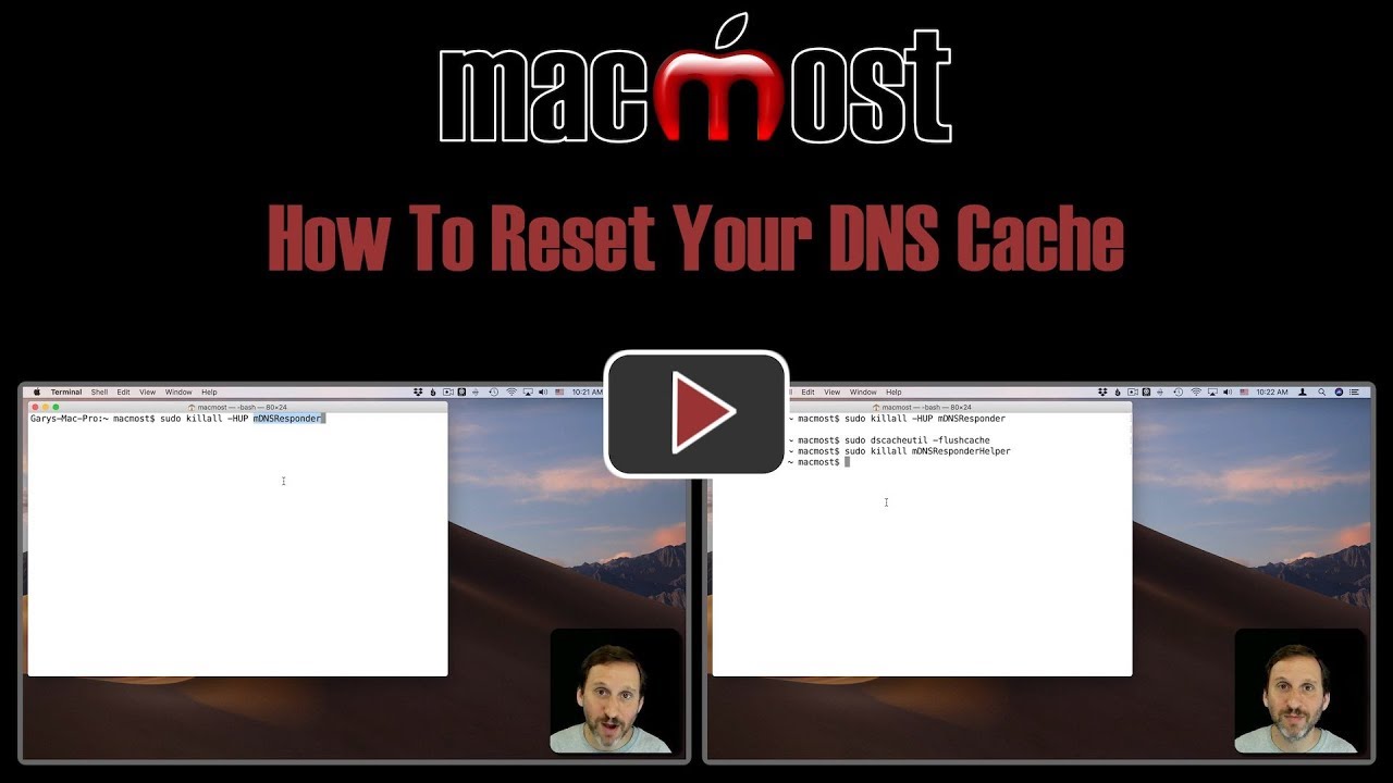 How To Reset Your DNS Cache (MacMost #1887)