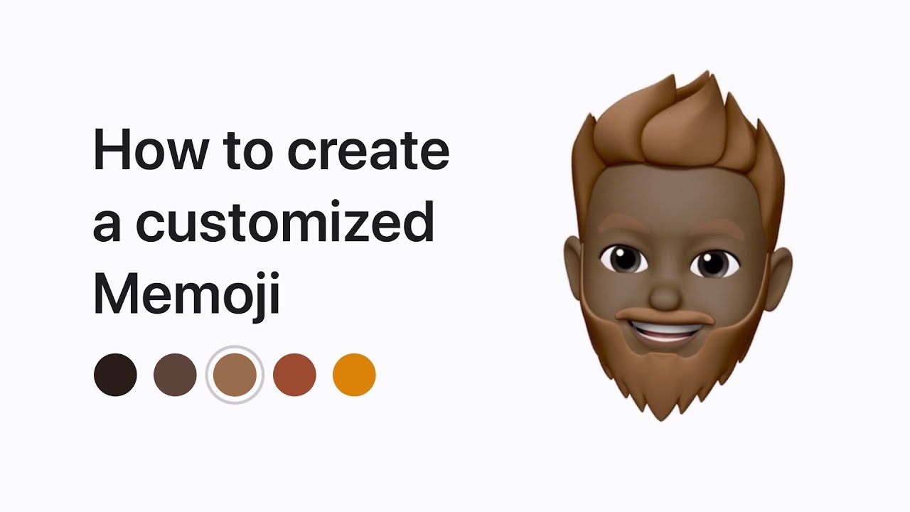 How to create a Memoji on your iPhone or iPad Pro – Apple Support