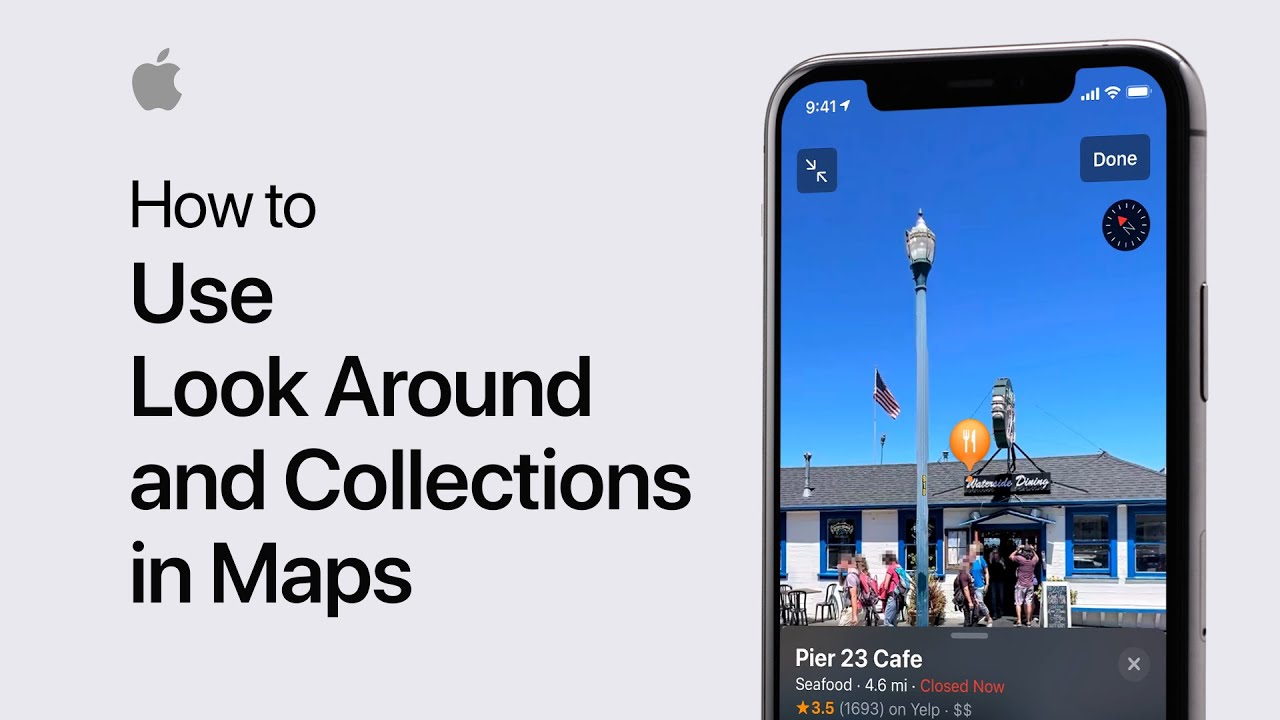 How to use Look Around and Collections in Maps on your iPhone, iPad, or iPod touch – Apple Support