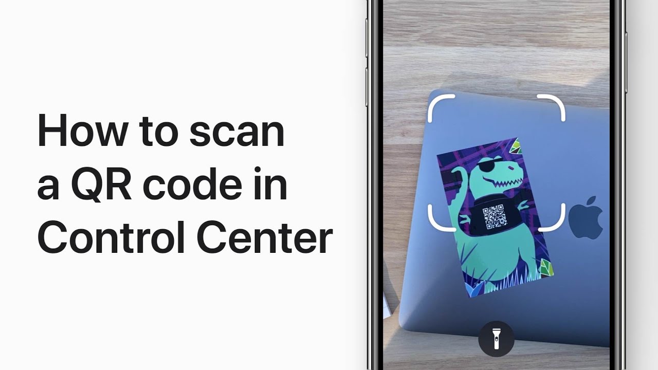 How to scan a QR code from Control Center on your iPhone, iPad, or iPod touch – Apple Support