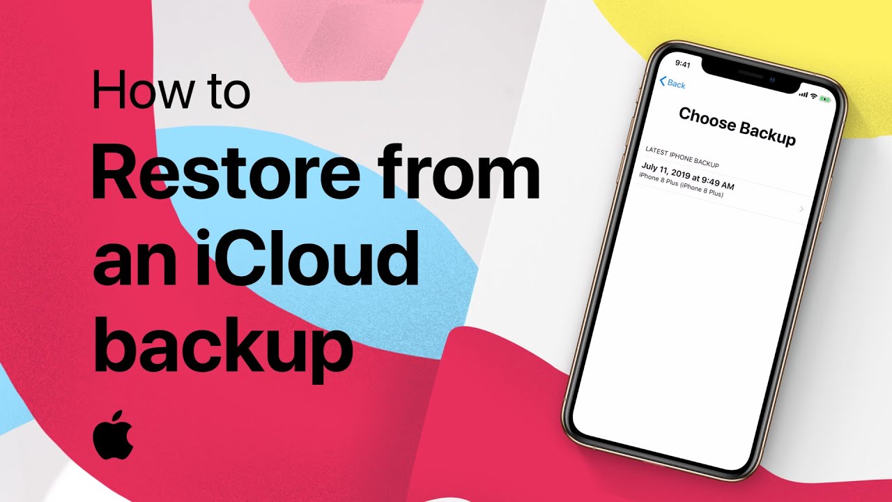 How to restore an iPhone, iPad, or iPod touch from an iCloud backup – Apple Support