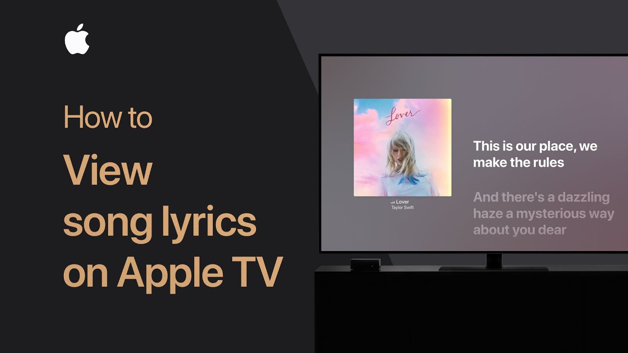 How to see perfectly timed lyrics in Apple Music on your Apple TV – Apple Support