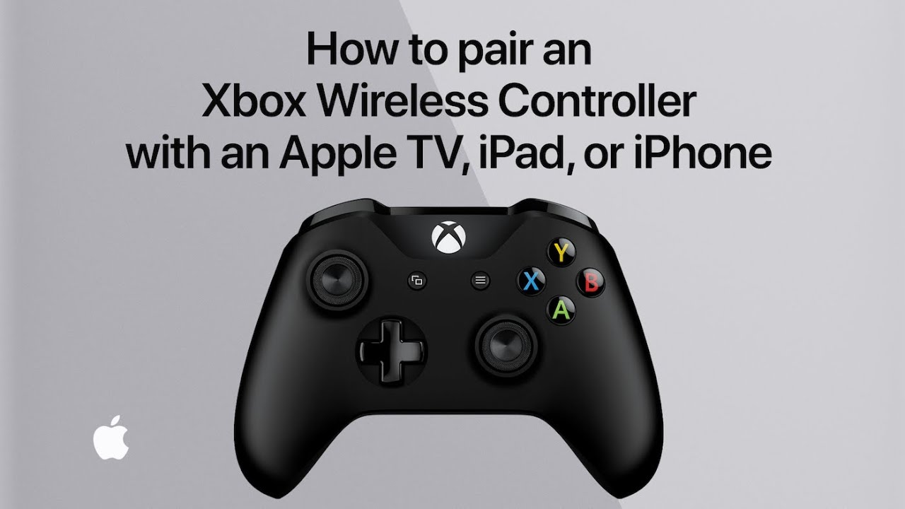 How to pair an Xbox Wireless Controller with Apple TV, iPad, or iPhone – Apple Support