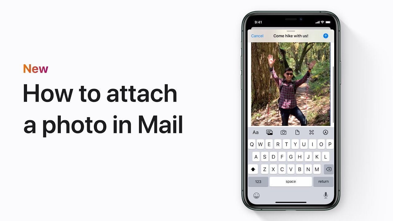 How to attach a photo in Mail in iOS 13 on your iPhone, iPad, or iPod touch – Apple Support