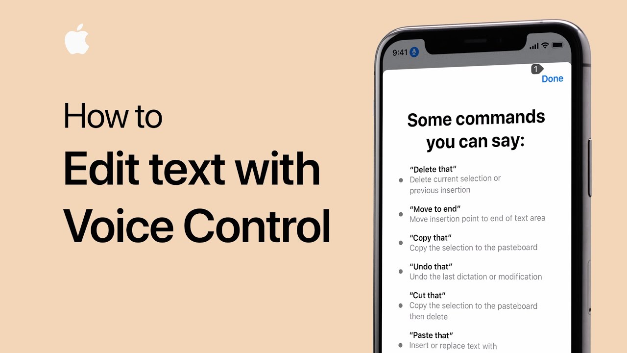How to use dictation and edit text with Voice Control on your iPhone — Apple Support