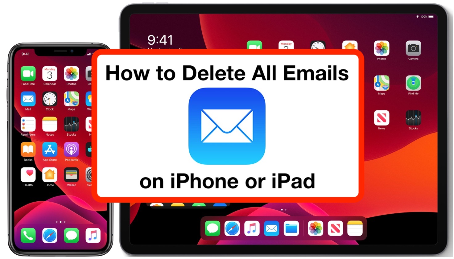 How to Delete All Email on iPhone & iPad with iOS 13
