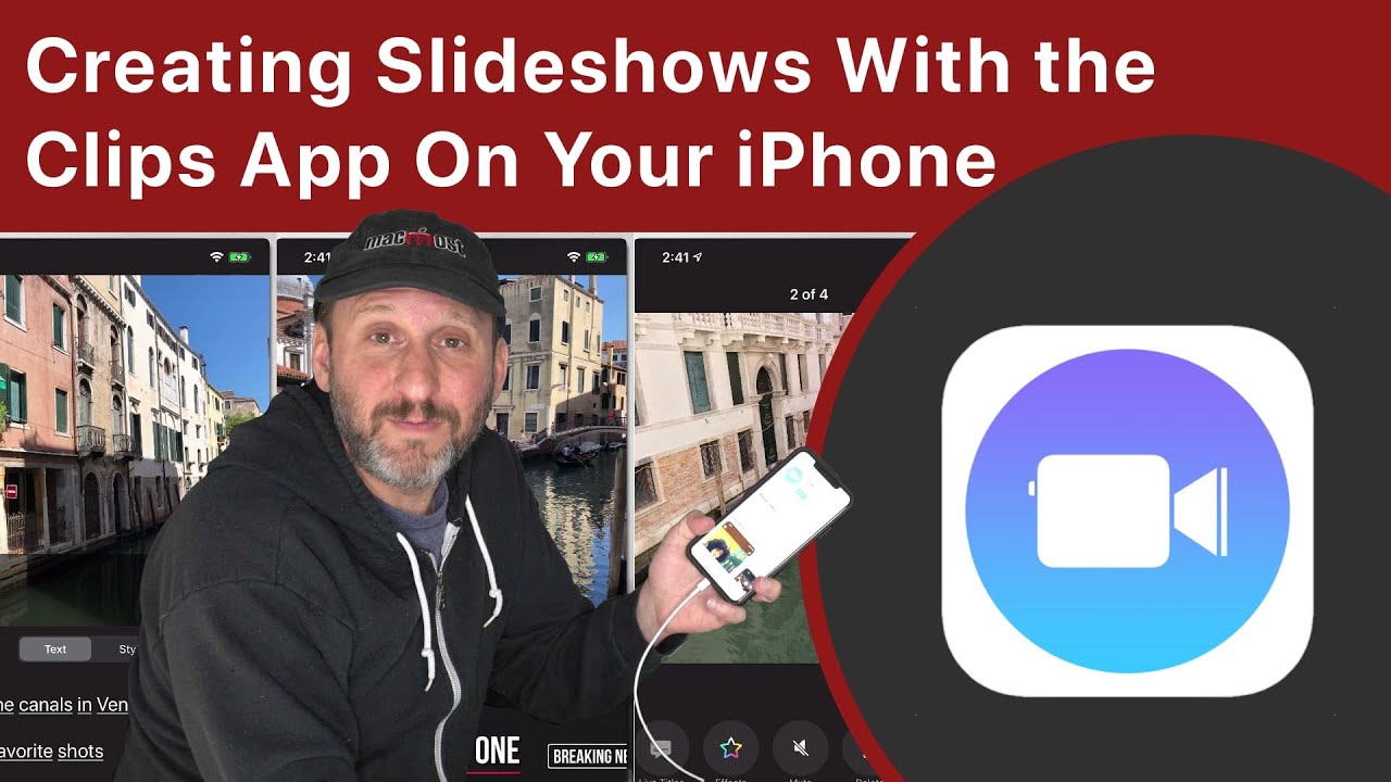 Creating Slideshows With the Clips App On Your iPhone