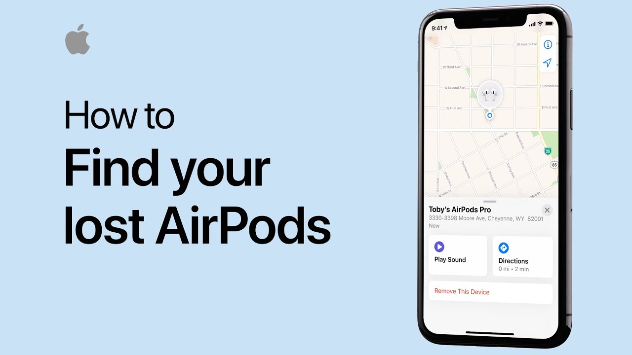 How to find your lost AirPods with your iPhone, iPad, or iPod touch – Apple Support