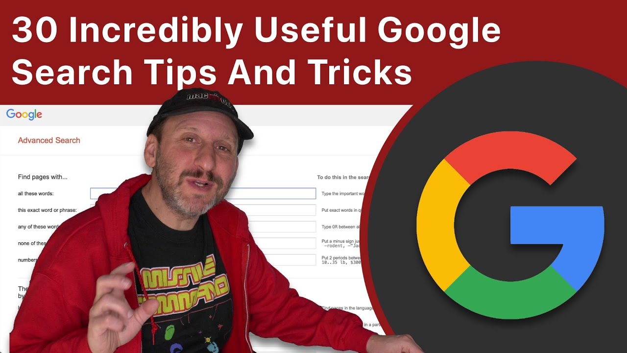 30 Incredibly Useful Google Search Tips And Tricks