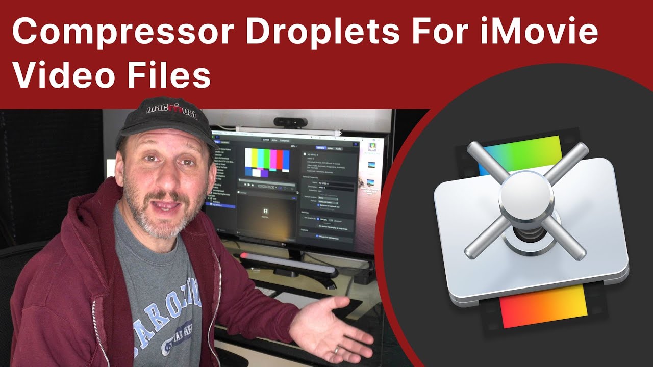 Creating Droplets From Compressor To Compress iMovie Video Files
