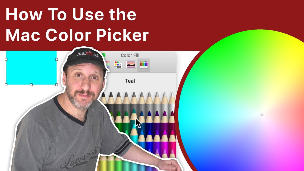 How To Use the Mac Color Picker