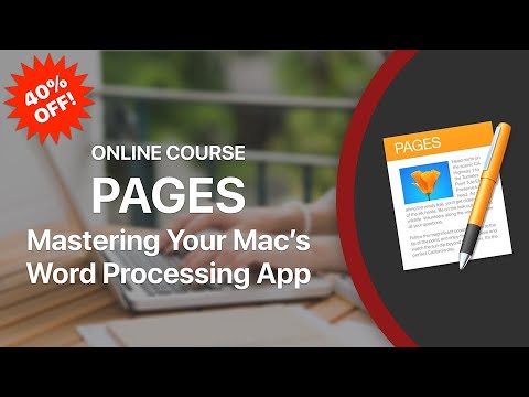 Limited-Time 40% Discount For My New Course On Mac Pages