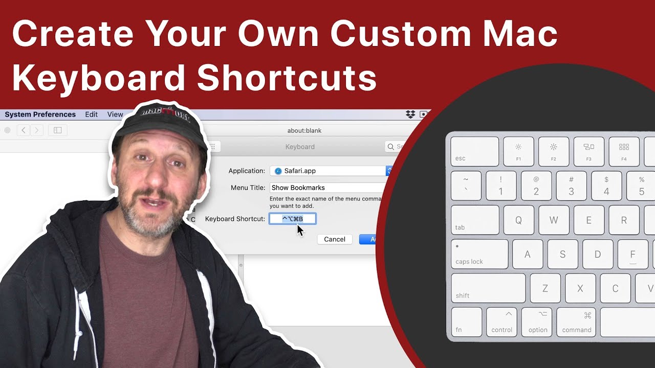Create Your Own Custom Mac Keyboard Shortcuts