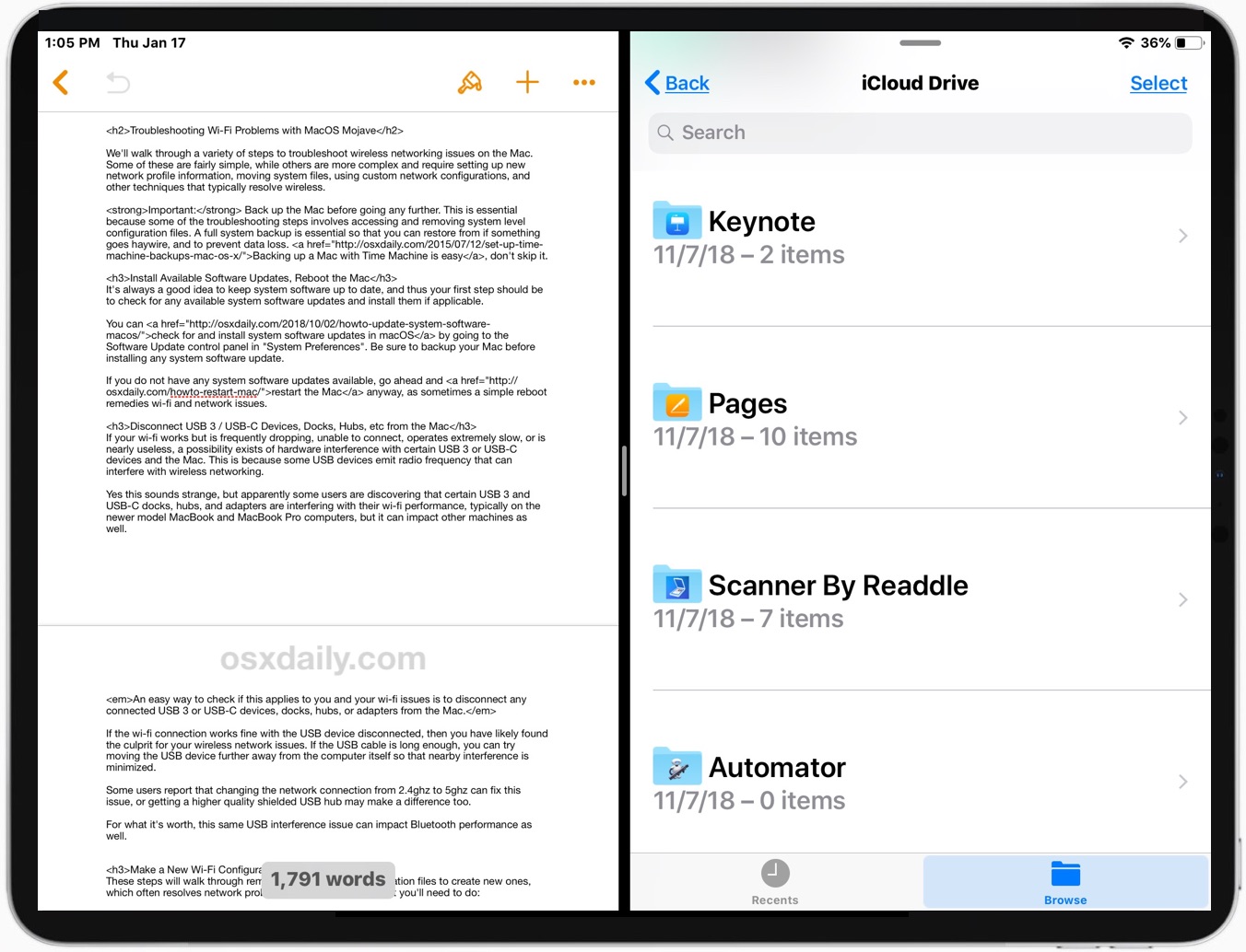 How to Split Screen on iPad to Run Two Apps Side-by-Side