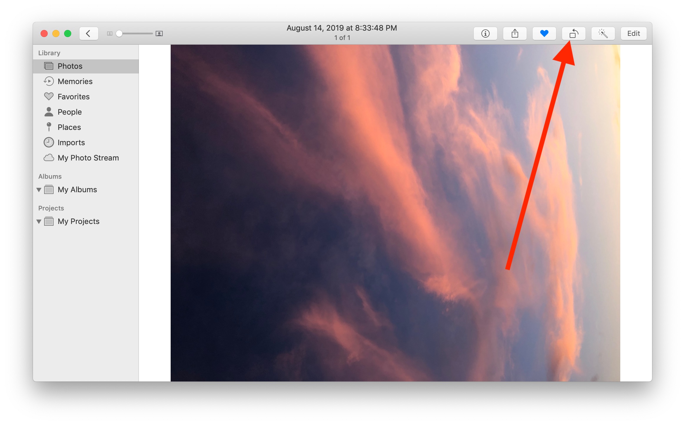 How to Rotate Photos on Mac with Photos App