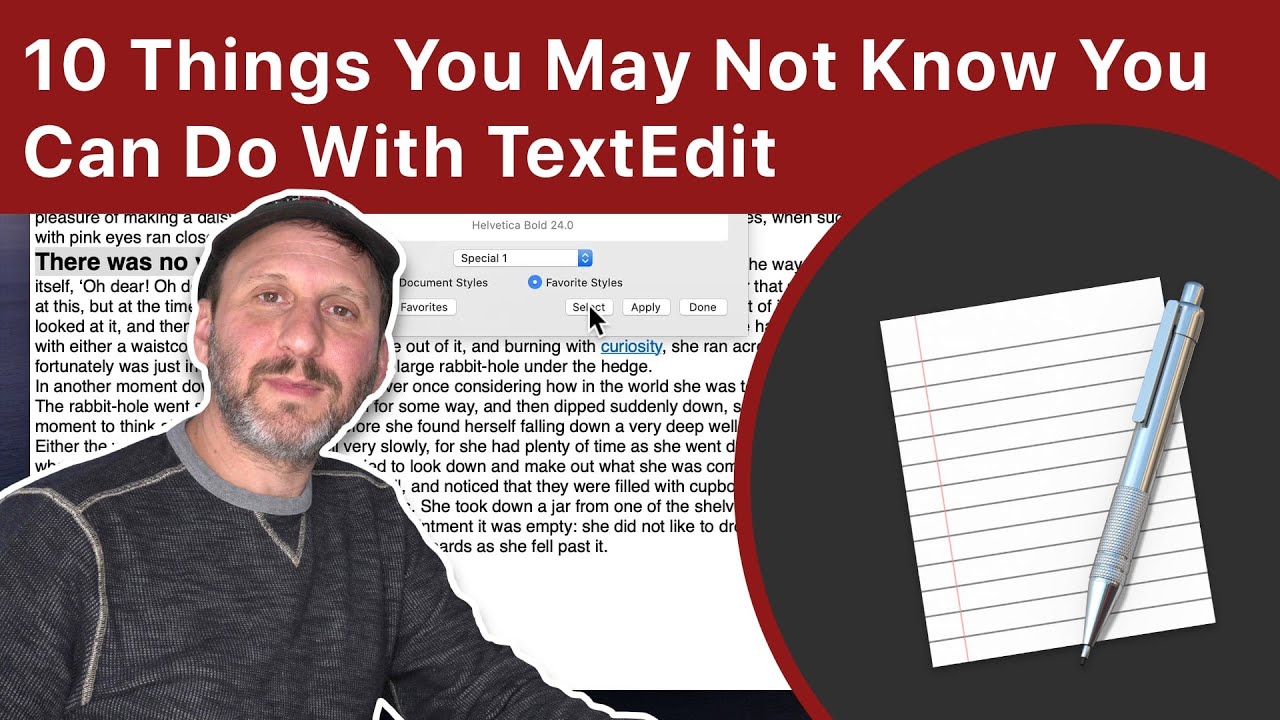 10 Things You May Not Know You Can Do With TextEdit On a Mac