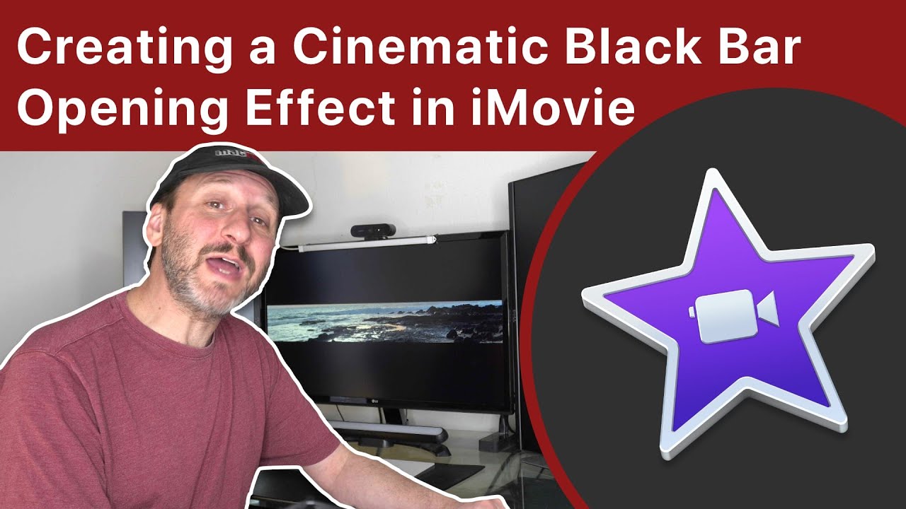 Creating a Cinematic Black Bar Opening Effect in iMovie