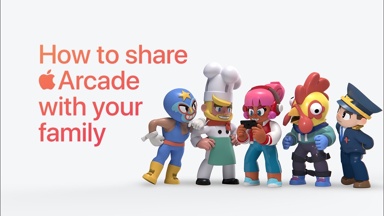 How to share Apple Arcade with your family — Apple Support