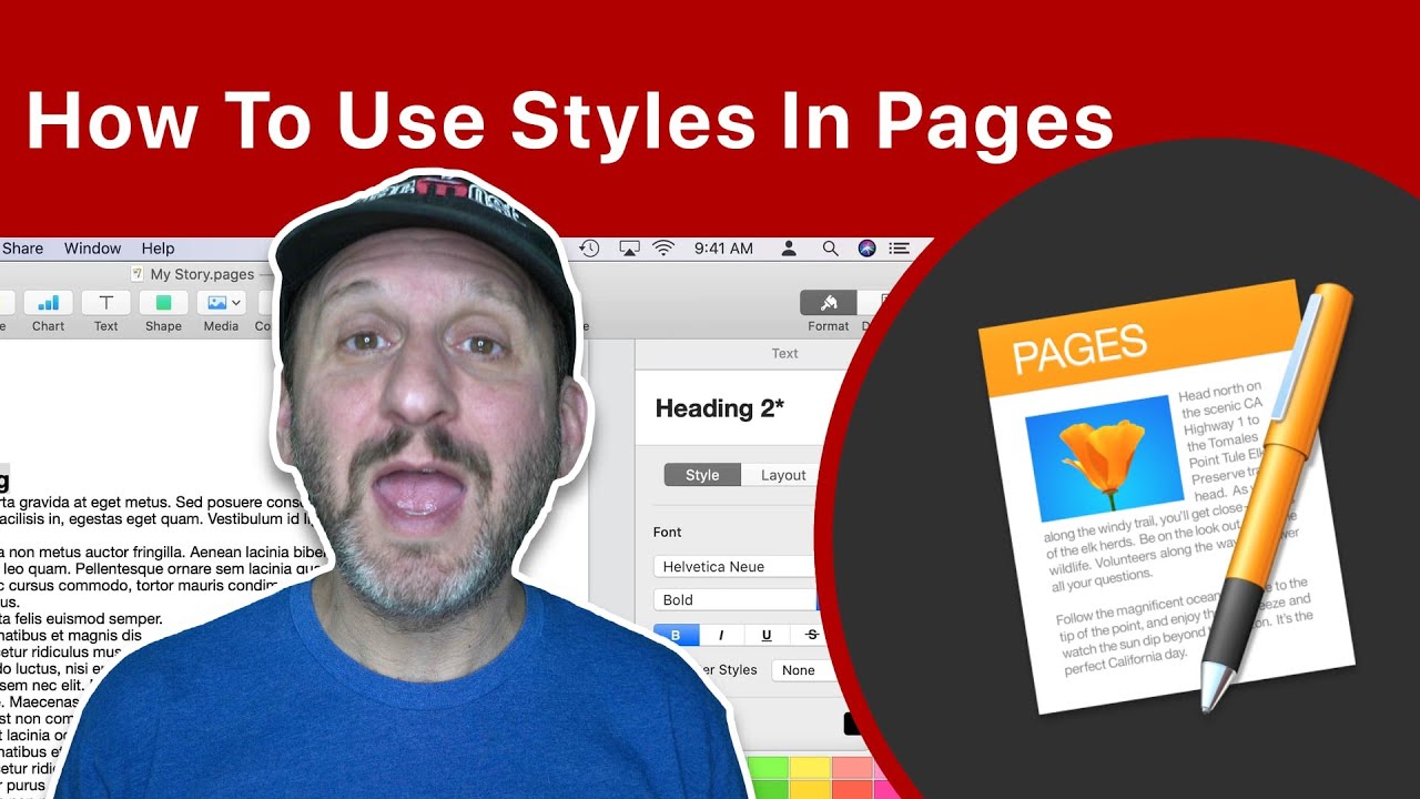 How To Use Styles In Pages