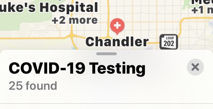 How to Find COVID-19 Testing Locations with Apple Maps on iPhone & iPad