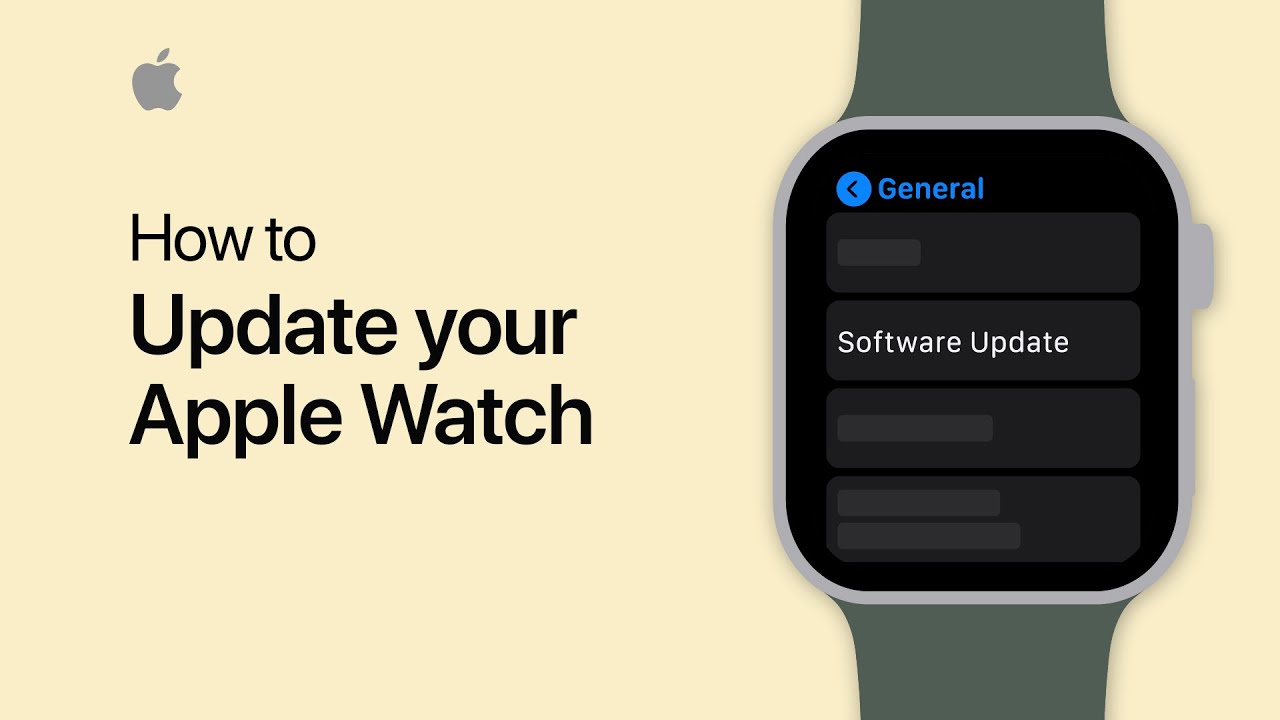 How to update your Apple Watch — Apple Support