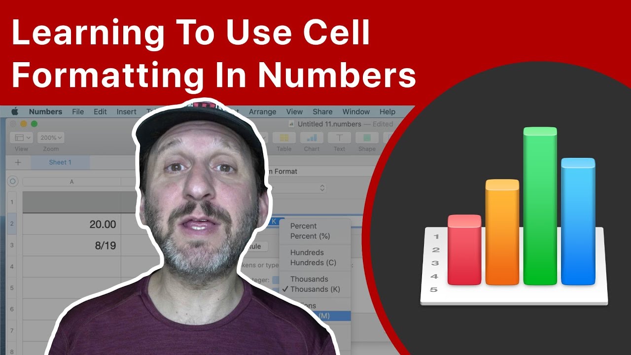 Learning To Use Cell Formatting In Mac Numbers
