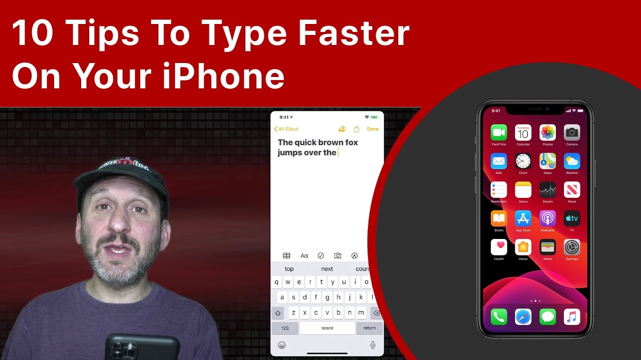 10 Tips To Type Faster On Your iPhone