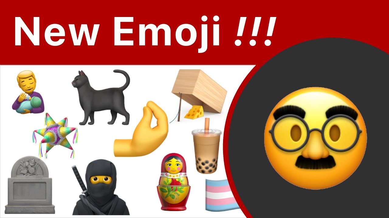 New 2020 Emoji For iPhone And Mac
