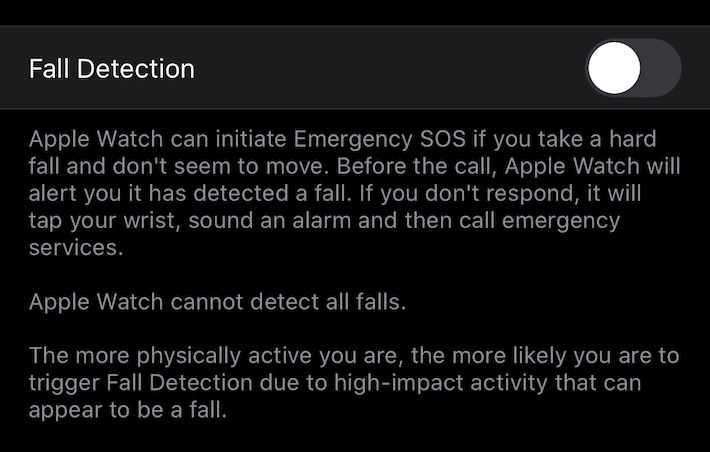 How to Use, Enable, and Disable Fall Detection on Apple Watch