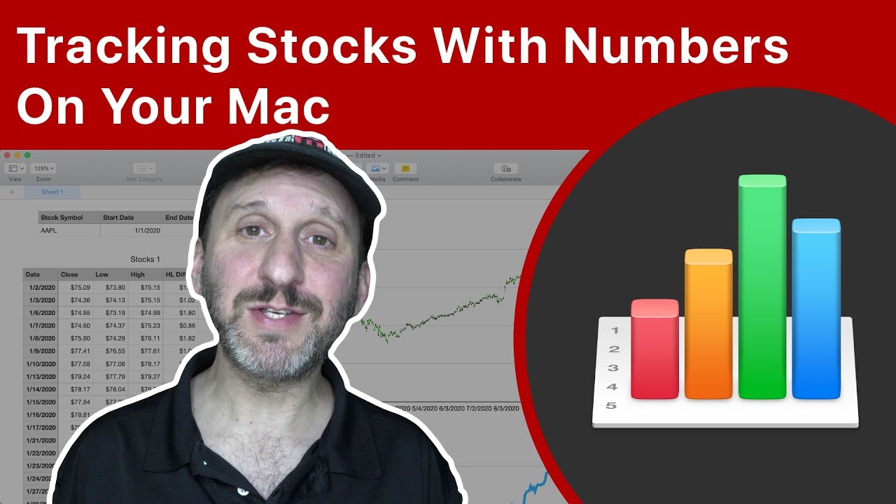 Tracking Stocks With Numbers On Your Mac