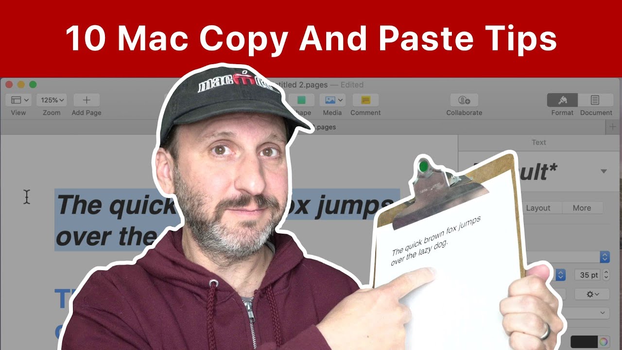10 Mac Copy And Paste Tips And Tricks