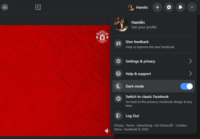 How to Enable Facebook Dark Mode (Web)