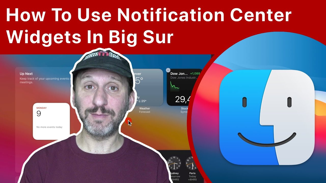 macOS Big Sur Notification Center Widgets