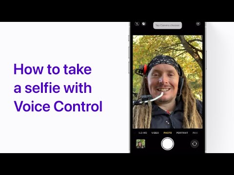 How to take a selfie with Voice Control on iPhone, iPad, and iPod touch — Apple Support