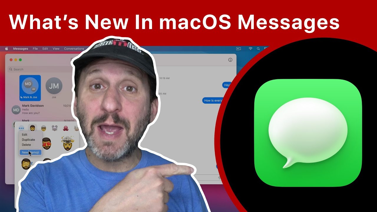 What's New In the macOS Messages App