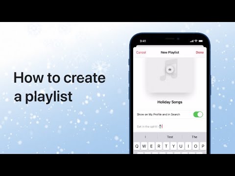 How to create a playlist on iPhone, iPad, and iPod touch — Apple Support