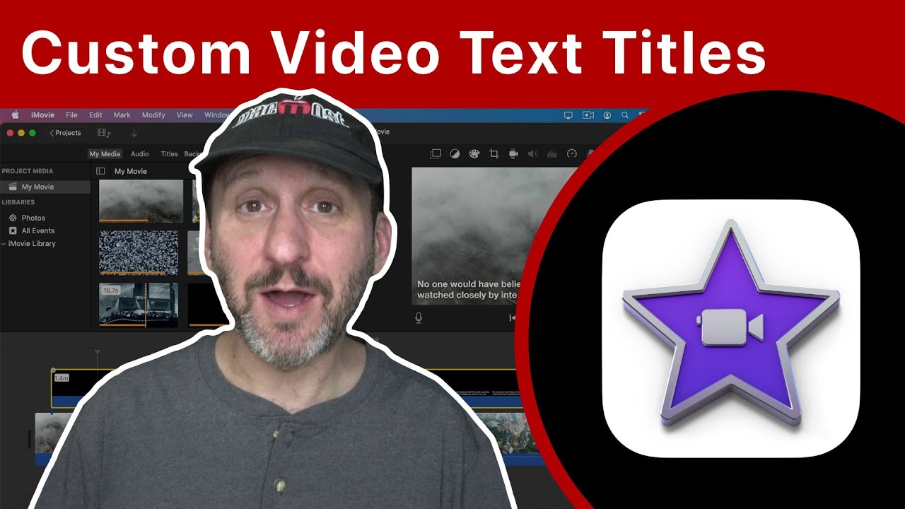 Create Custom Video Text Captions For iMovie With Keynote