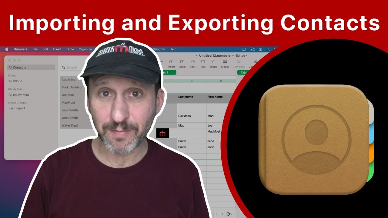 Importing and Exporting Contacts