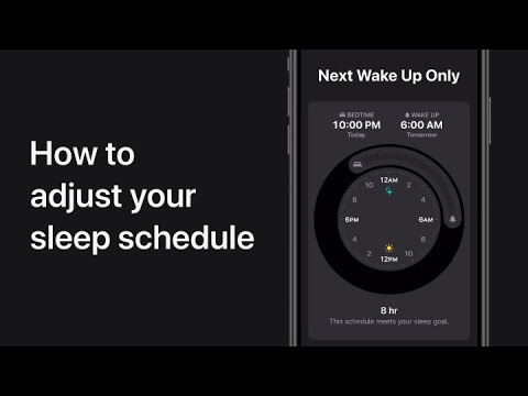 How to adjust your sleep schedule on iPhone, iPad, and iPod touch — Apple Support