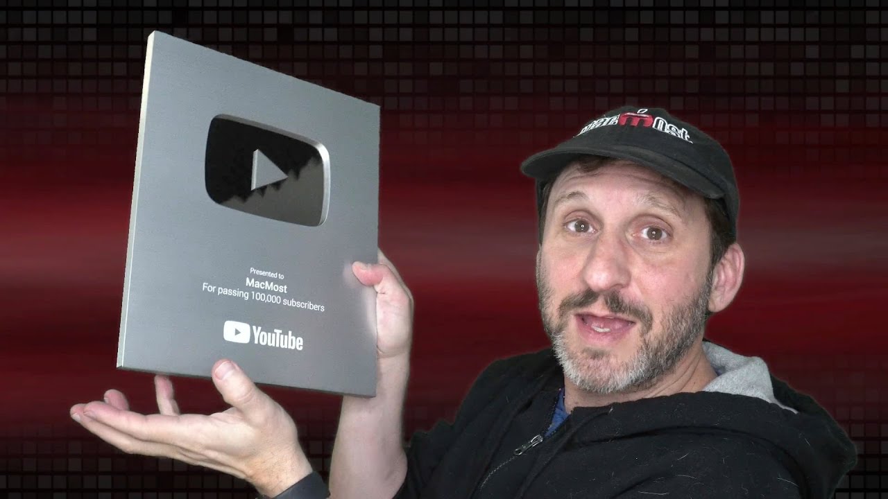 MacMost YouTube Creator Award Unboxing