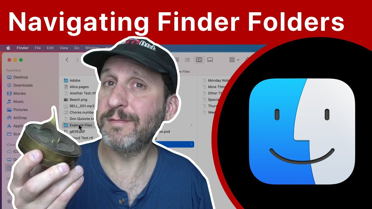 Navigating Around In the Finder On a Mac