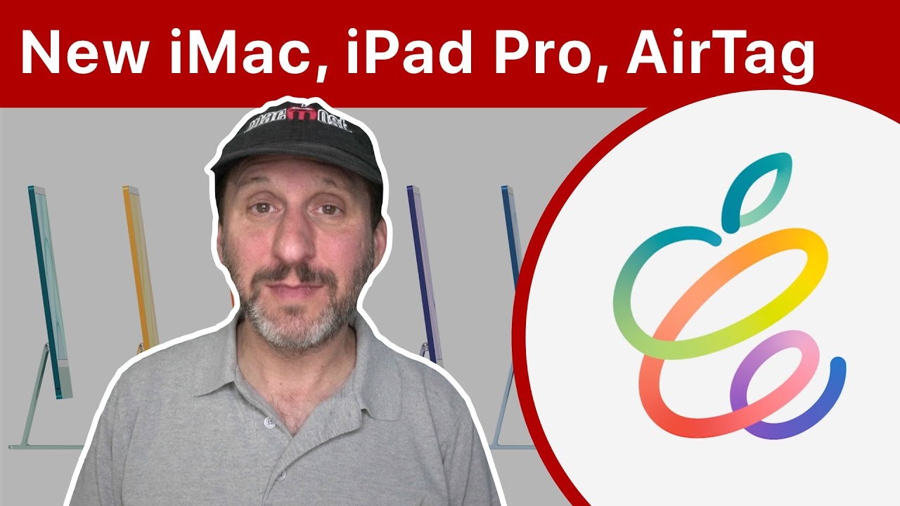 Apple Announces New M1 iMac, iPad Pro and AirTag