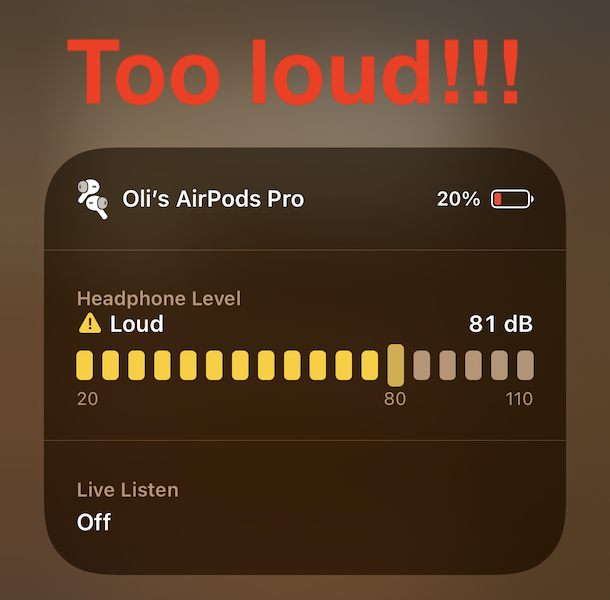 How to Check Your Headphone Volume Level In Real Time to Keep Your Ears Safe with iPhone & iPad