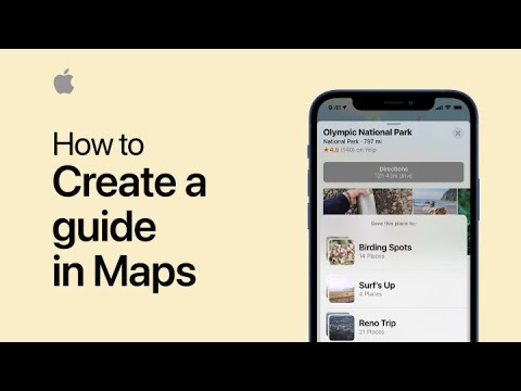 How to create a guide in Maps on iPhone, iPad, and iPod touch — Apple Support