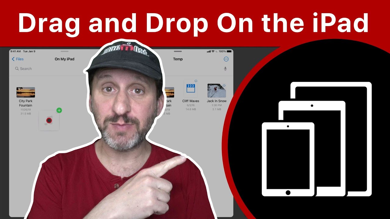 Using Drag and Drop On the iPad
