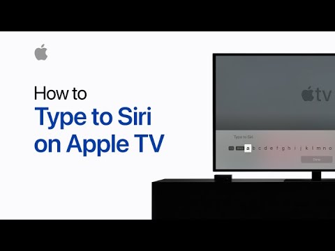 How to type to Siri on Apple TV — Apple Support